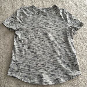 lululemon athletica Black and White Short Sleeve Tee